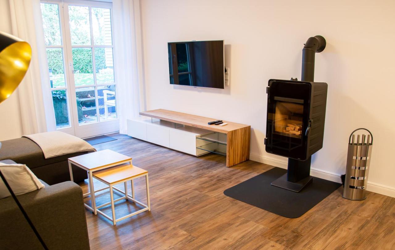 Apartment Davinci - Sauna, Kamin, Garten, E-Bikes Olpe Bagian luar foto