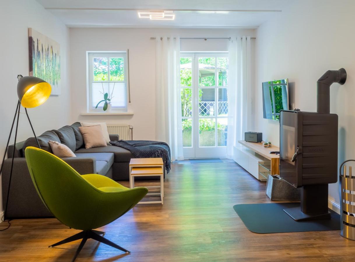 Apartment Davinci - Sauna, Kamin, Garten, E-Bikes Olpe Bagian luar foto